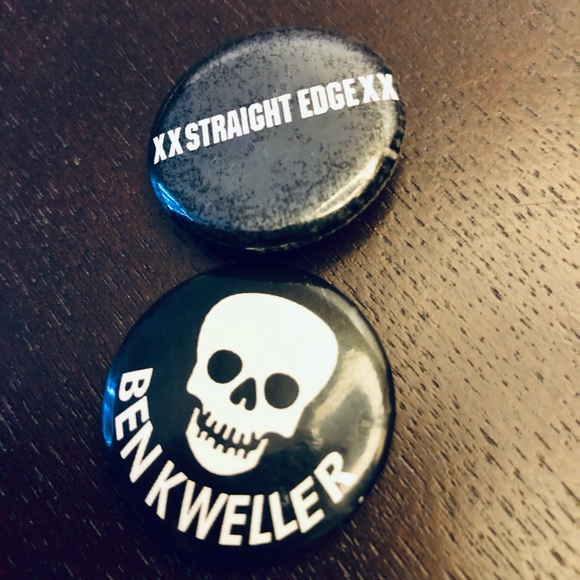 Set Of 7 Buttons: Thrice, Rocket Summer, New Amsterdams, Ben Kweller, Str8 Edge - Picture 6 of 8